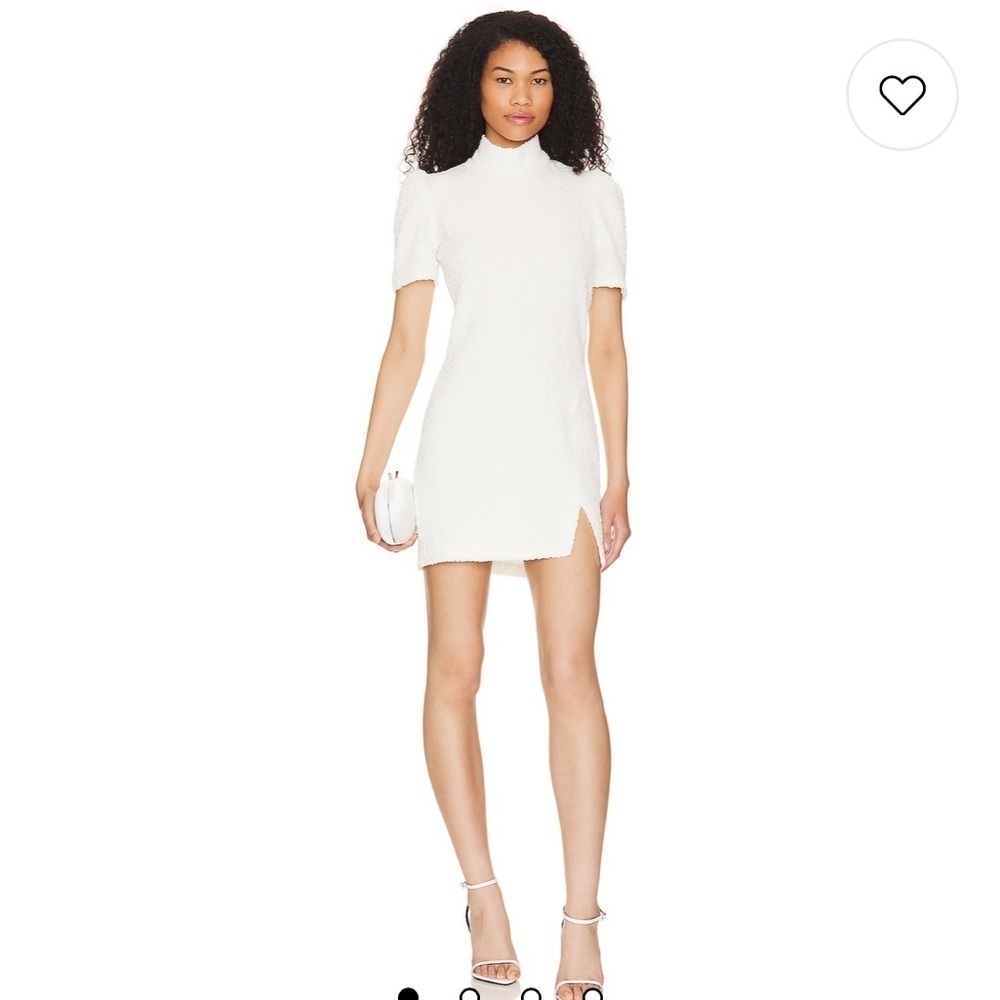 Amanda Uprichard X REVOLVE Butler Mini Dress in White
